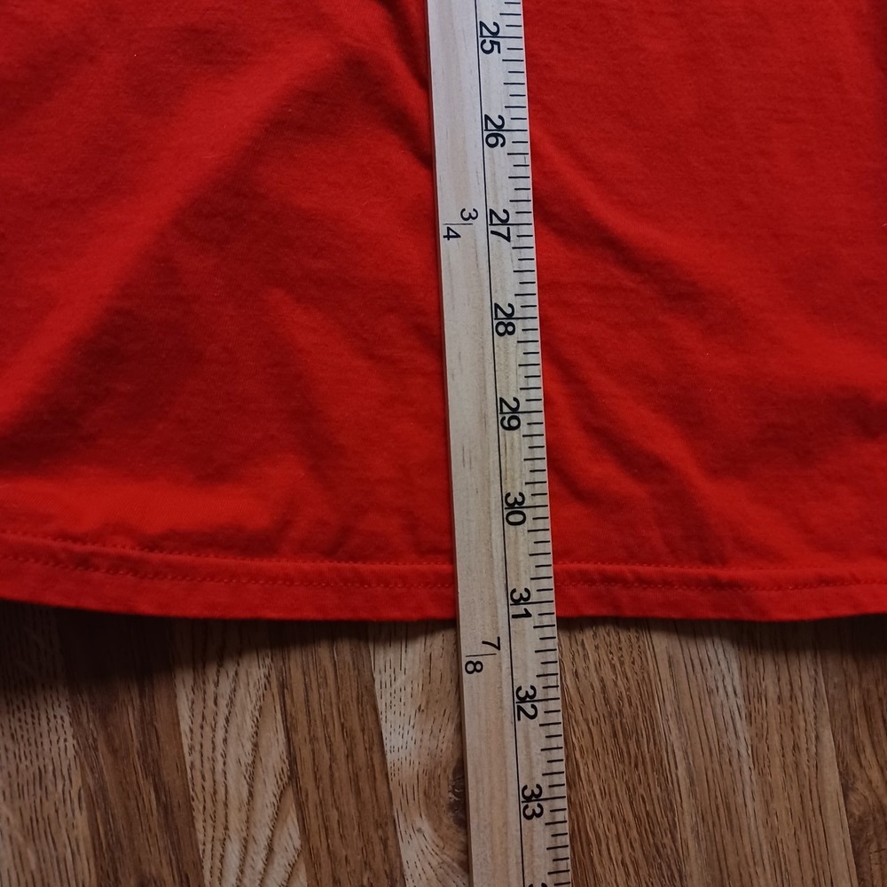 Wisconsin Badgers Red Box Seats Long Sleeve Sports Fan Shirt Mens Size 3XL - Picture 9 of 9